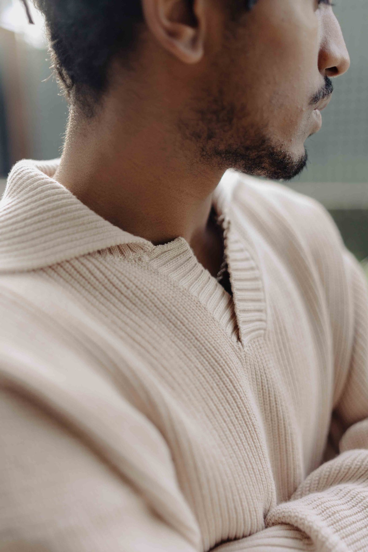 OATMEAL PIQUE KNIT