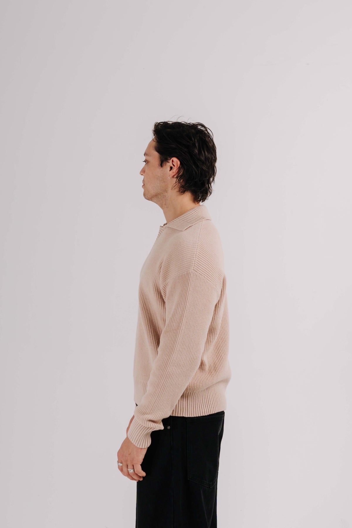 OATMEAL PIQUE KNIT